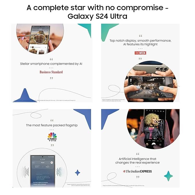 Samsung Galaxy S24 Ultra 5G AI Smartphone with Galaxy AI (Titanium Gray, 12GB, 256GB Storage), Snapdragon 8 Gen 3, 200 MP Camera with ProVisual Engine and 5000mAh Battery - Image 8