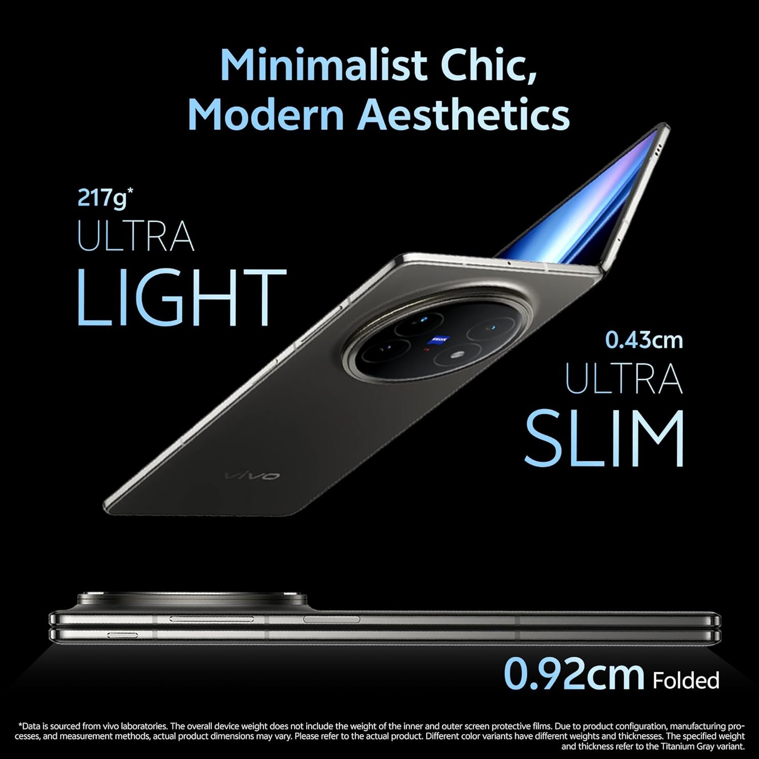 VIVO X Fold5 (Titanium Gray, 16GB RAM, 512GB Storage) with No Cost EMI/Additional Exchange Offers - Image 2