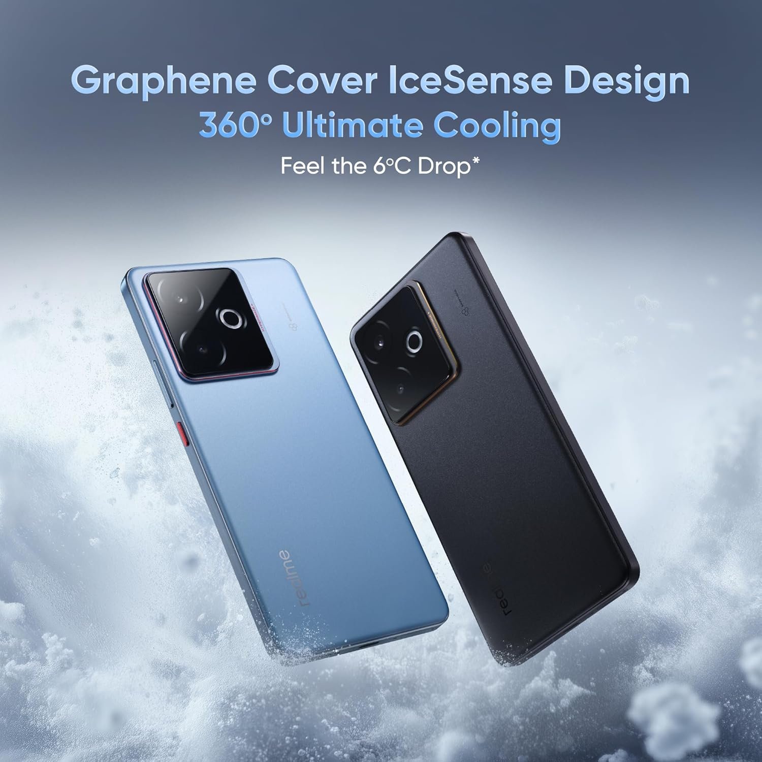 realme GT 7T (IceSense Blue,8GB+256GB) | MediaTek D8400 MAX | Strongest Battery Combo 7000mAh + 120W | AI 4K 60FPS Travel Camera | 360° Cooling IceSense Design with Graphene | 6000 nits Display - Image 6