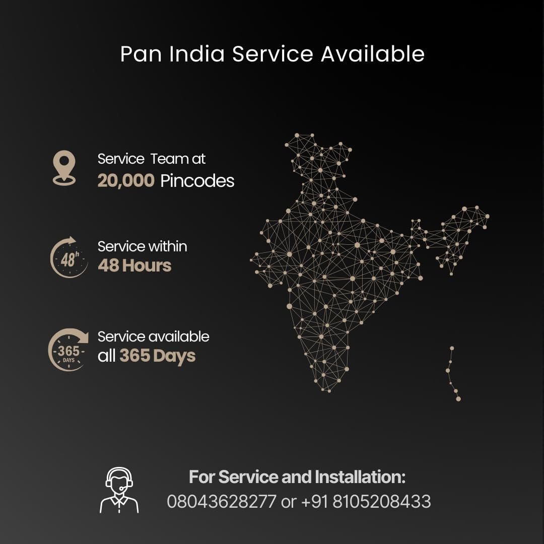 Brand BEYOND BY MUKUNDA FOODS Product Dimensions 41D x 90W x 71H Centimeters Colour Black Special Feature Auto Clean Finish Type MATT - Image 8