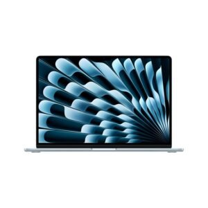 Click to play video Apple 2025 MacBook Air (15-inch, Apple M4 chip with 10-core CPU and 10-core GPU, 16GB Unified Memory, 256GB) - Sky Blue